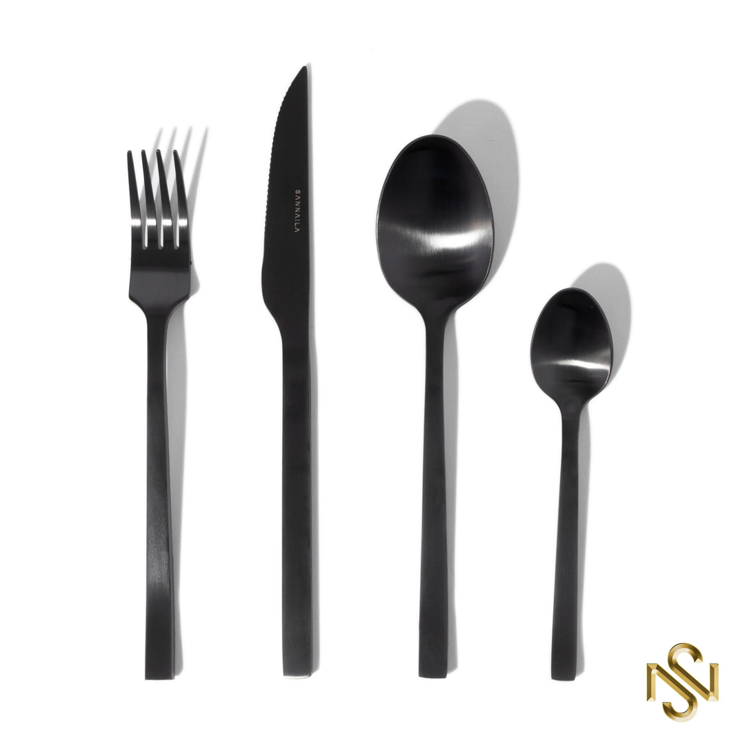 Black Series Bestekset 6 personen (24 delig)